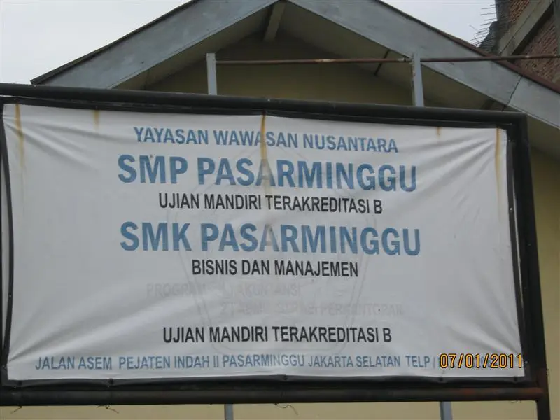 Foto SMP Pasar Minggu