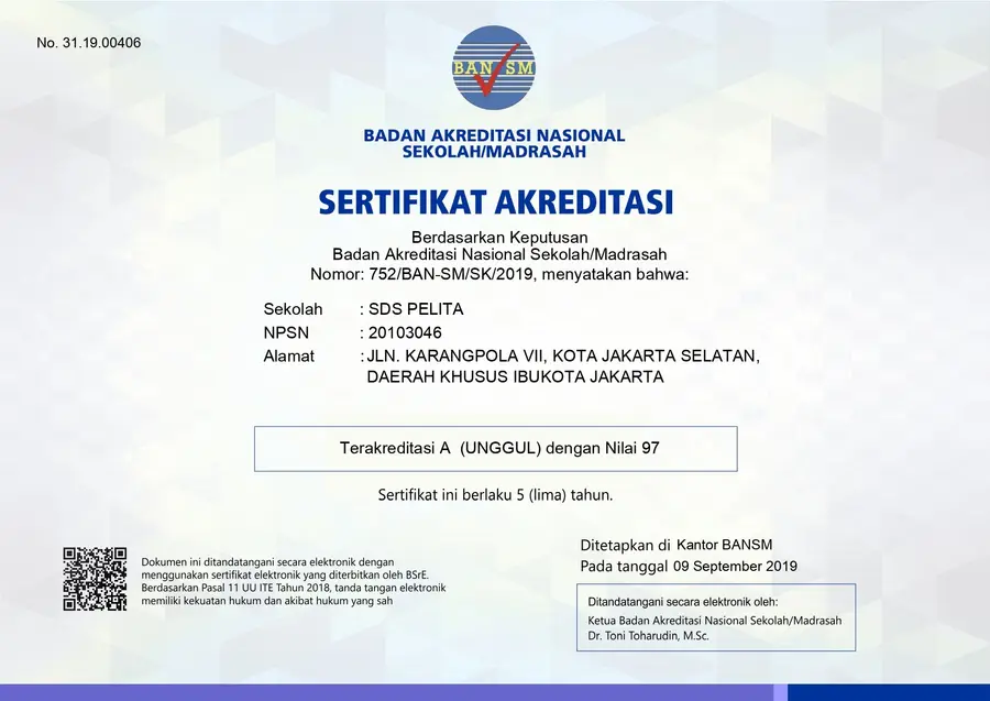 Foto SDS Pelita