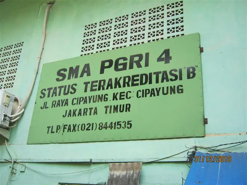 Foto SMAS PGRI 4 JAKARTA