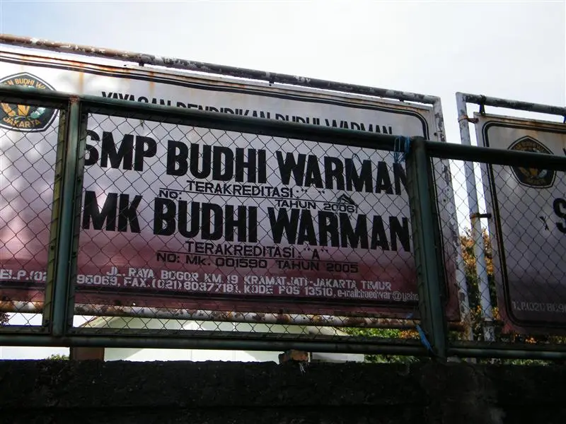 Foto SMAS BUDHI WARMAN 1