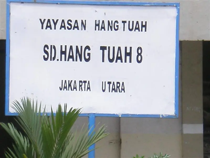 Foto SDS HANG TUAH 8