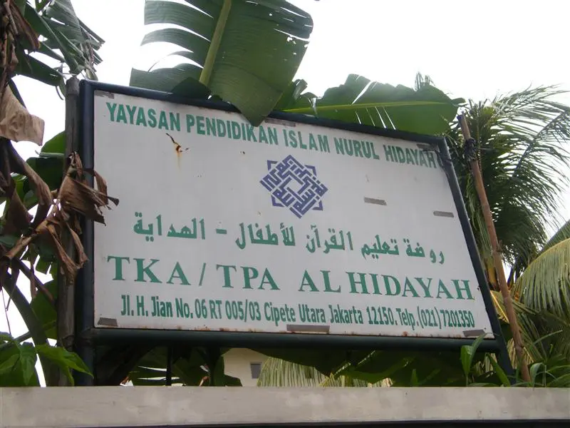 SD SWASTA NURUL HIDAYAH