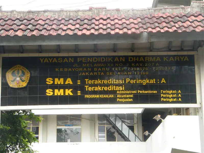 Foto SMAS DHARMA KARYA JAKARTA
