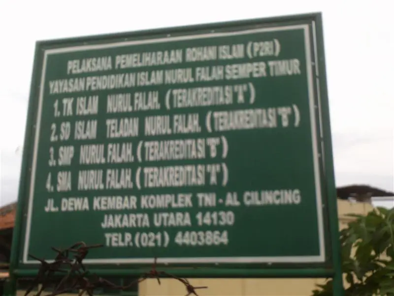 SMAS NURUL FALAH JAKARTA