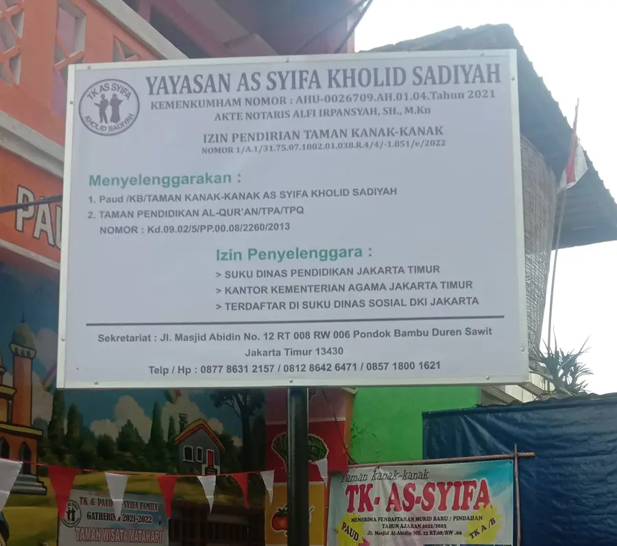 TK AS SYIFA KHOLID SADIYAH