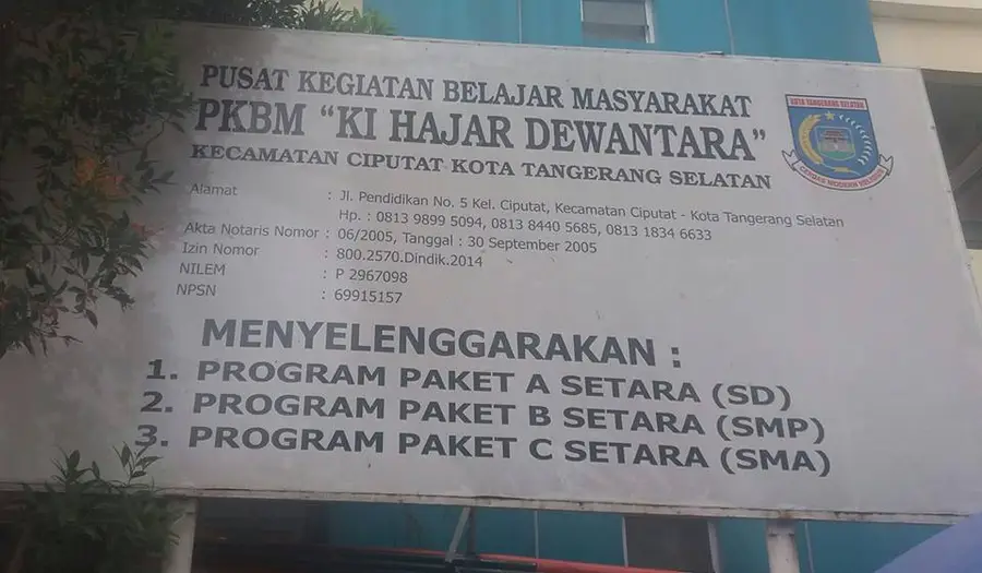 Foto PKBM KI HAJAR DEWANTARA